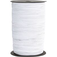 Corda elastica, spess. 2 mm, bianco, 250 m/ 1 rot.
