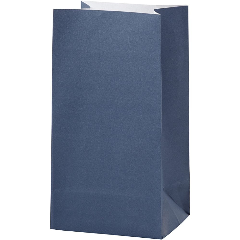 Buste carta, H: 17 cm, misura 6x9 cm, 80 g, blu, 10 pz/ 1 conf.