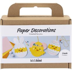 Kit Fai da te Mini Decorazioni di Carta