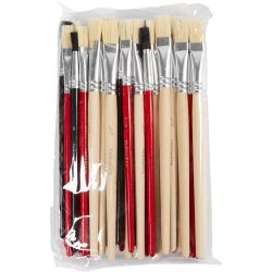 Set Pennelli YellowLine, dim. 4+8+10+12+3/4, 60 pz/ 1 conf.