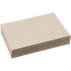 Cartoncino, A4, foglio 210x297 mm, 225 g, grigio marrone, 125 fgl./ 1 conf.