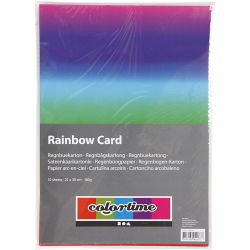 Cartoncino arcobaleno
