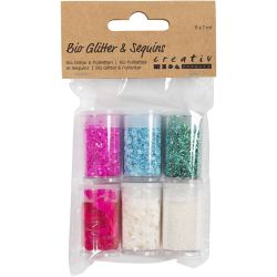 Glitter e paillettes biodegradabili