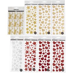 Stickers glitter