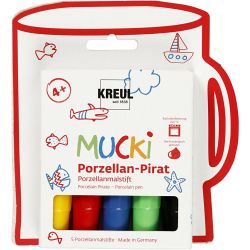 Pennarelli Mucki vetro e porcellana