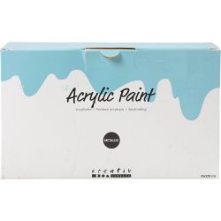 Colore acrilico metallizzato