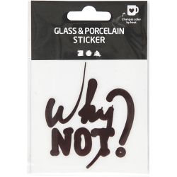 Stickers per vetro e porcellana