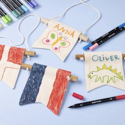 Kit fai da te gruppo dipingi il tuo striscione
