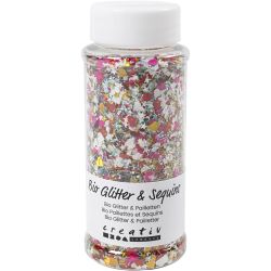 Glitter e paillettes biodegradabili