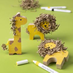 Animali in legno