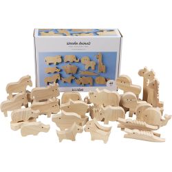 Animali in legno
