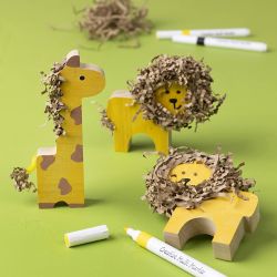 Animali in legno
