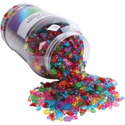 Secchiello di perline in plastica
