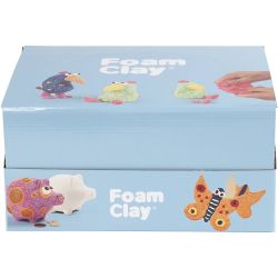Foam Clay® , colori brillanti, colori metallici, 12 set/ 1 conf.
