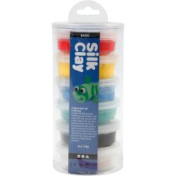 Silk Clay®, colori standard, 6x14 g/ 1 conf.