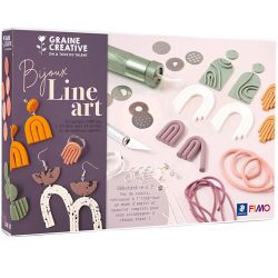 Set di argilla Fimo fai da te - Line Art