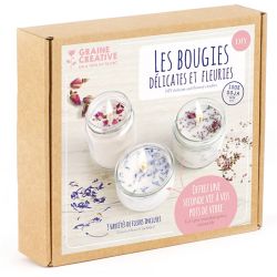 Kit per candele - Fiori secchi