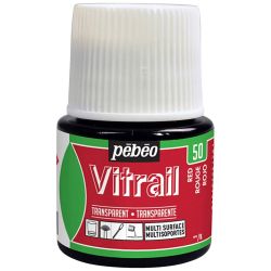 Vernice trasparente per vetro colorato