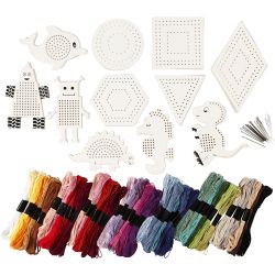 Kit fai da te gruppo figure da ricamare