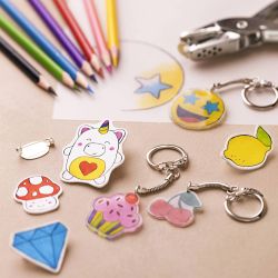 Kit Fai da te Misto Fogli di Plastica Termoretraibili