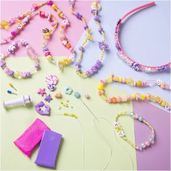 Kit Fai da te Creazione di gioielli in argilla per bambini