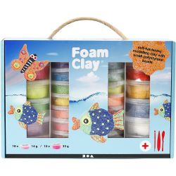 Cofanetto Regalo Foam Clay&reg;, colori asst., 1 set